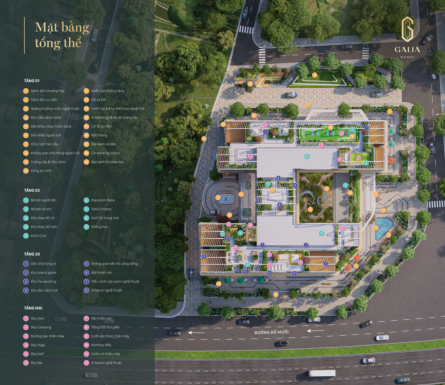tiện ích galia hà nội